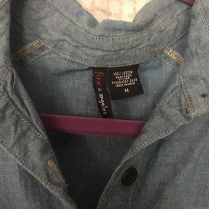 Blue Jean button down top